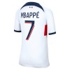 Maillot de Supporter Paris Saint-Germain Mbappé 7 Extérieur 2023-24 Pour Femme